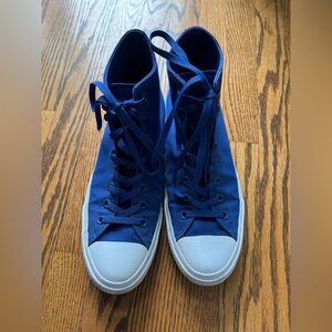 Converse Chuck Taylor II High Top Navy Lunarlon Size 11.5 Men 13.5 Women